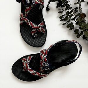 Chaco Sport Sandals Toe Loop Adjustable Strap Classic Performance Footwear 8